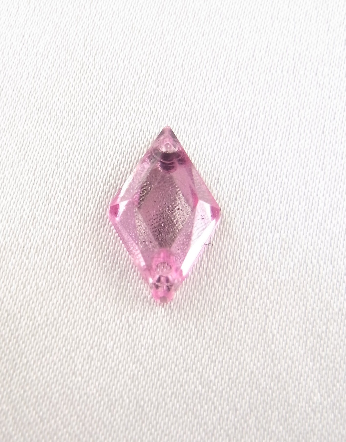 ピンク カルサイト ひし形 台座付き ピンク カルサイト ひし形 台座付き